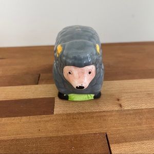 Gray Sheep Figurine Single Salt or Pepper Shaker